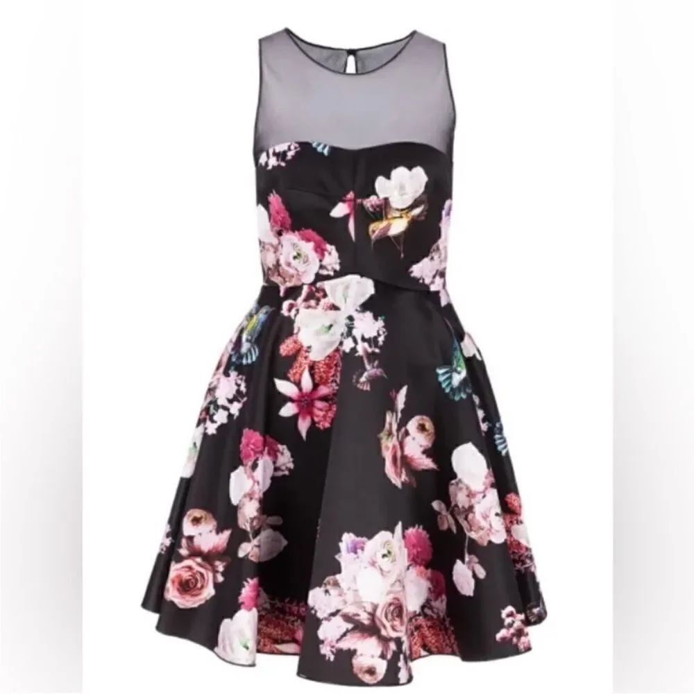 Pinko Floral Sleeveless Dress, US8